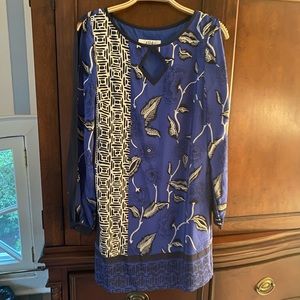 Tibi 2 Blue Silk Dress
